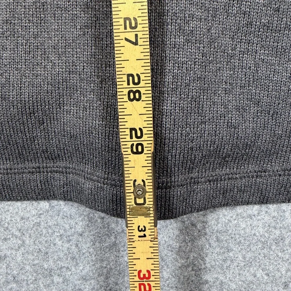 L.L.Bean Jacket Mens 2XL Tall Gray Sweater Fleece Full Zip Mazda North End - Picture 7 of 7